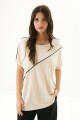REMERA DIAGONAL NATURAL