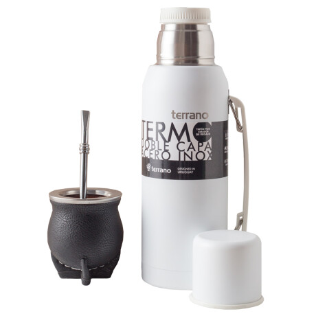 Set Termo + Mate Acero Tradicional - Verde Agua — Terrano