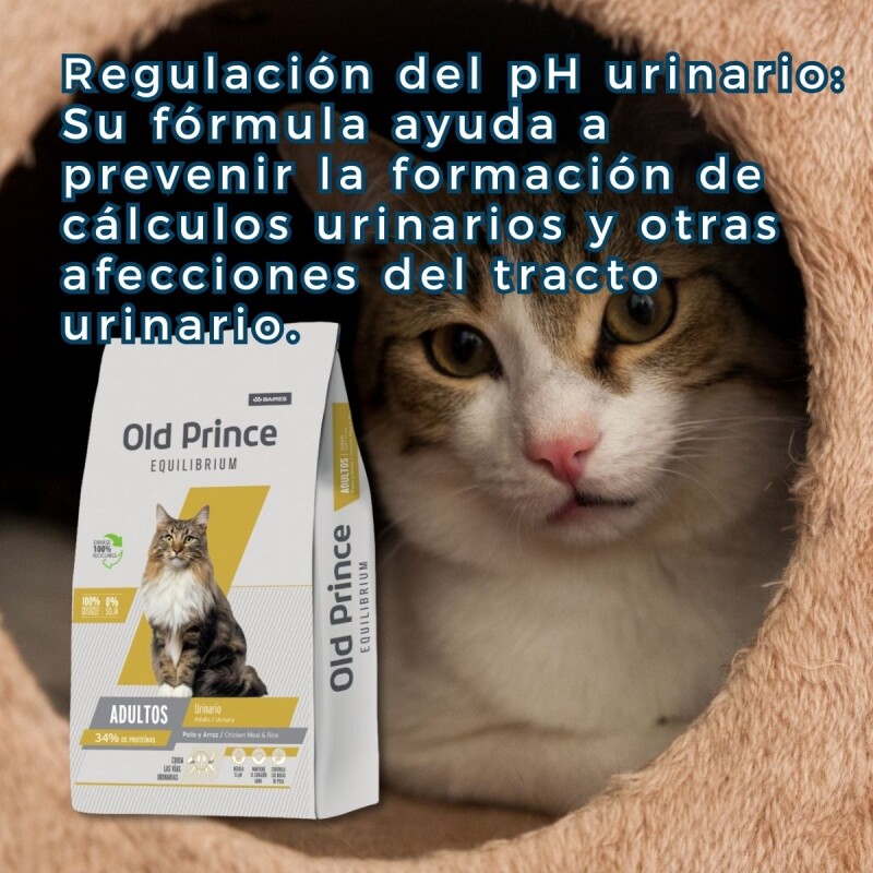 OLD PRINCE GATOS ADULTOS URINARIO 3 KG