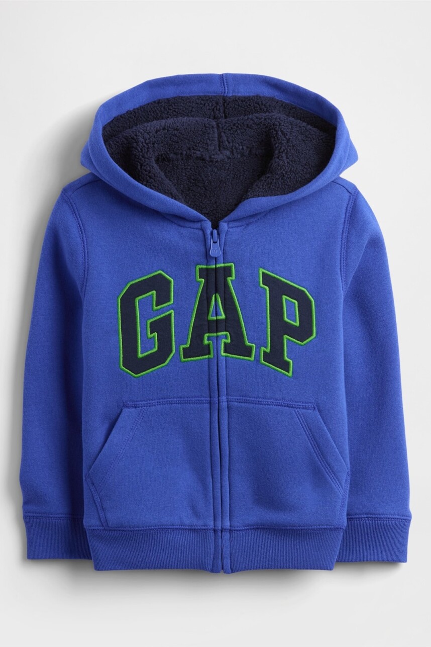 Canguro Con Corderito Logo Gap Toddler Niño Royal Gem