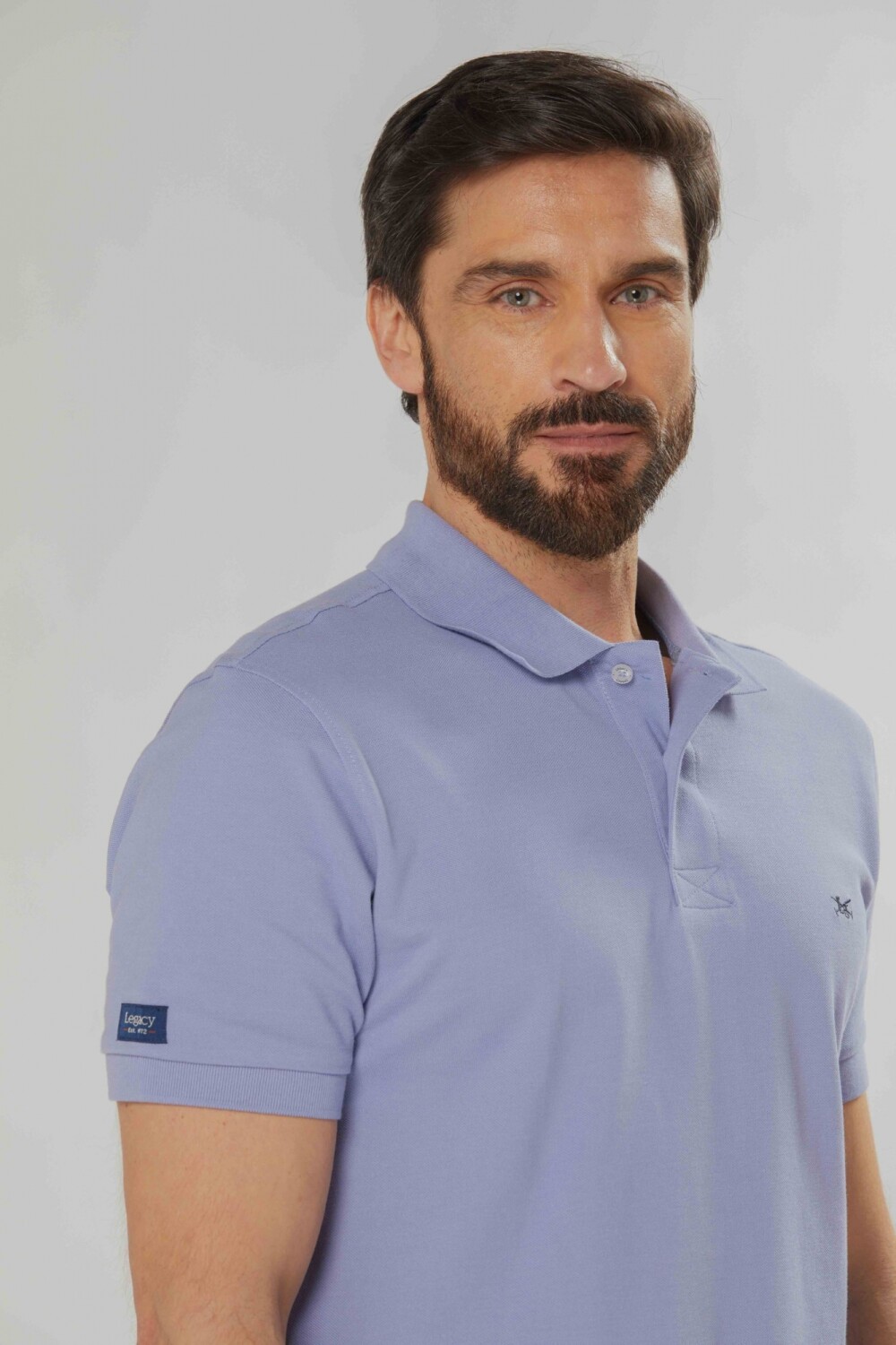 REMERA POLO PIQUE Lavanda
