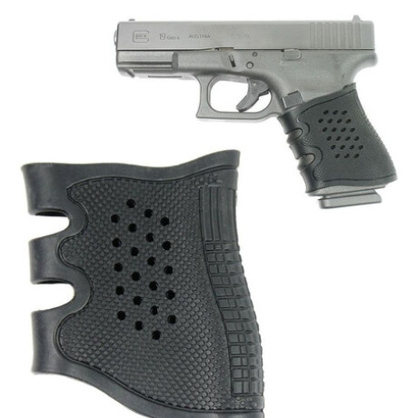 Empuñadura antideslizante para pistola Negro