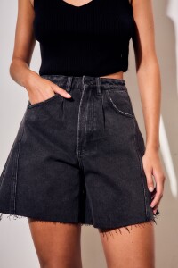 Bermuda Wide Leg Negro