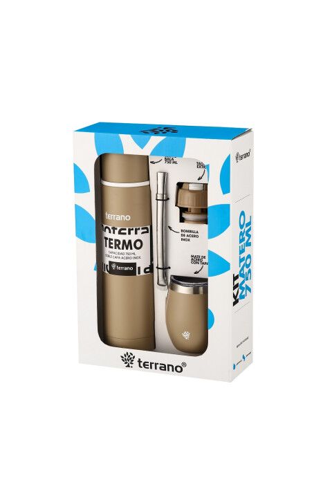 KIT MATERO BALA 750ML TERRANO ARENA