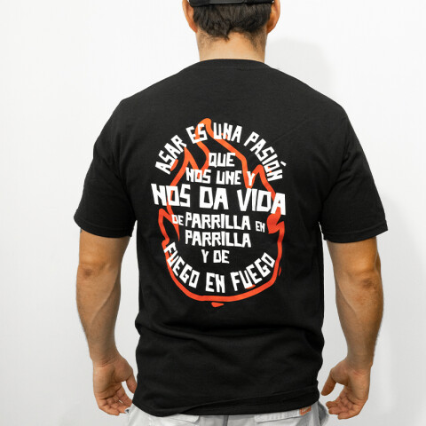 Remera Brasas Frase 2 M