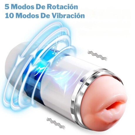 Masturbador Con Vibración Y Rotación Recargable Masturbador Con Vibración Y Rotación Recargable