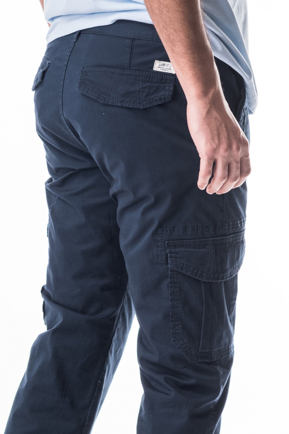 PANTALÓN CARGO LIVIANO Azul