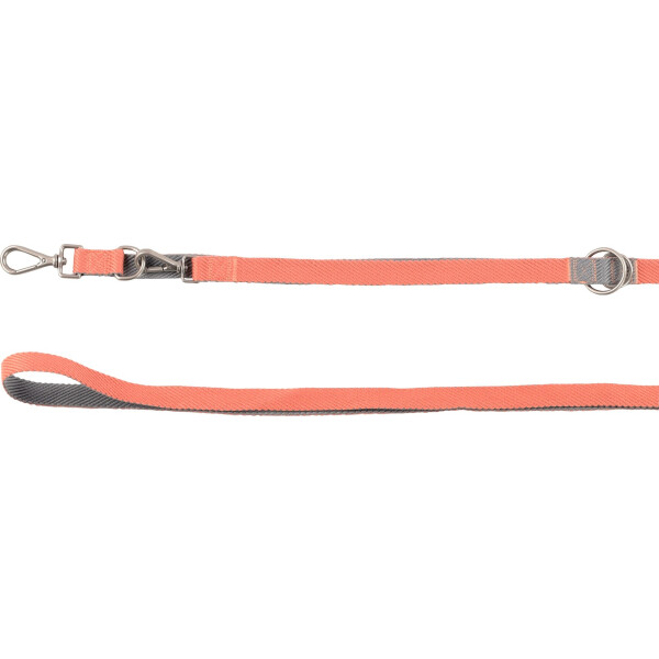 PERRO CORREA DE ENTRENAMIENTO ELLY SALMON ROSADO 2,5M 25MM PERRO CORREA DE ENTRENAMIENTO ELLY SALMON ROSADO 2,5M 25MM