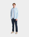 Camisa Oxford Manga Larga Hombre Skyway Yd