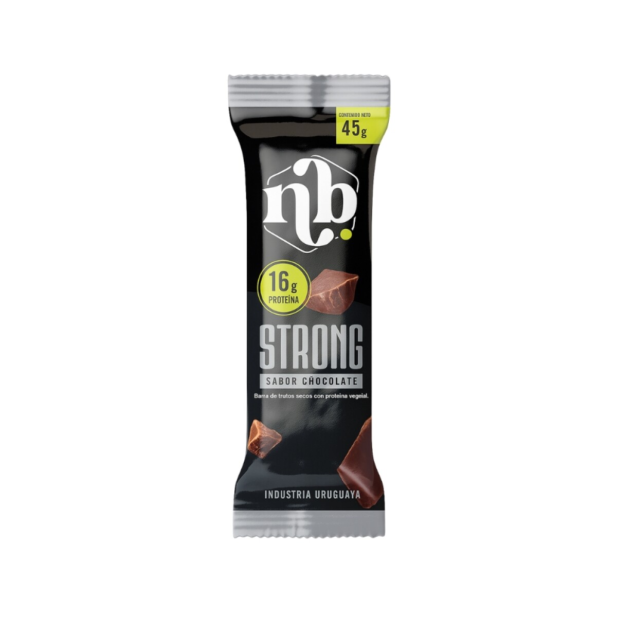 Natural Bars Proteina Chocolate Semi Amargo 45g 