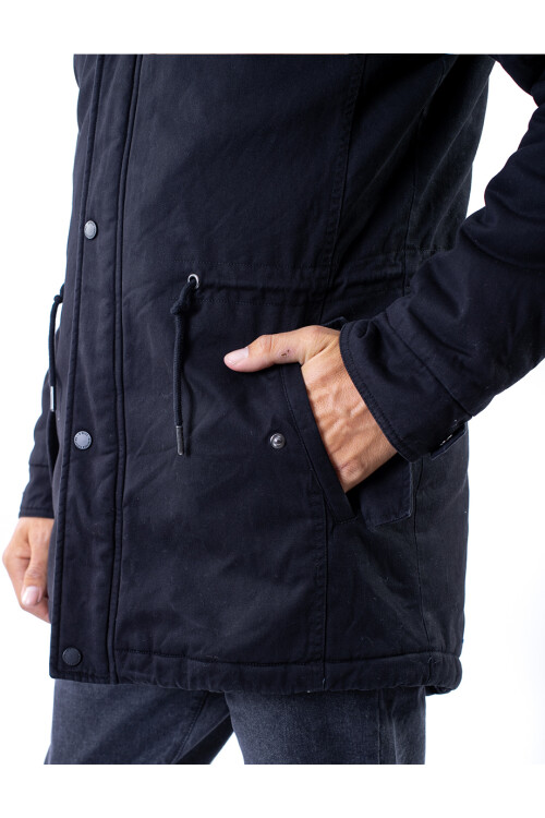 Campera O'Neill Parka Aggro Negro