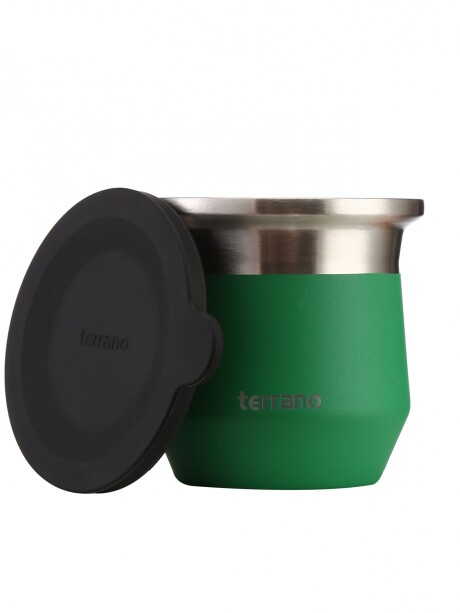 Set Acero 1LT. Mate Flap Verde Brasil