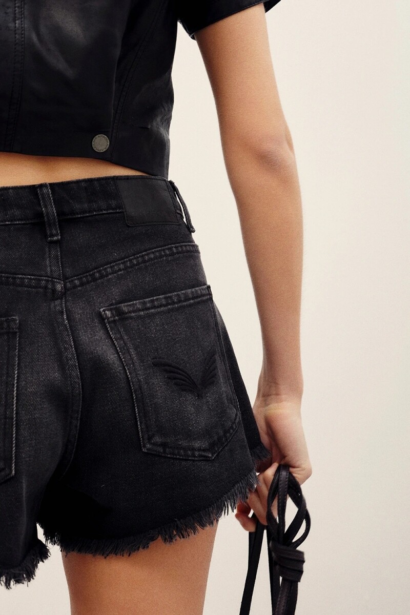 SHORT SUMMER BLACK Negro