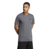 Remera Adidas Tr-Es de Hombre - IC7444 Gris-blanco