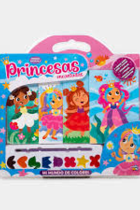 MUNDO DE COLORES ACUARELAS PRINCESAS ENCANTADAS MUNDO DE COLORES ACUARELAS PRINCESAS ENCANTADAS