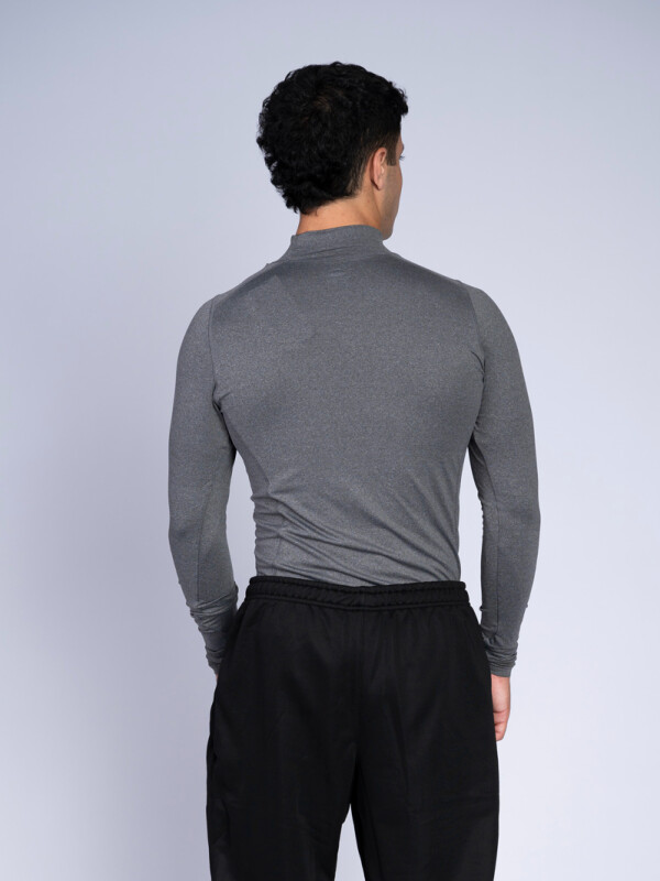 Remera Térmica Umbro Hombre Gris