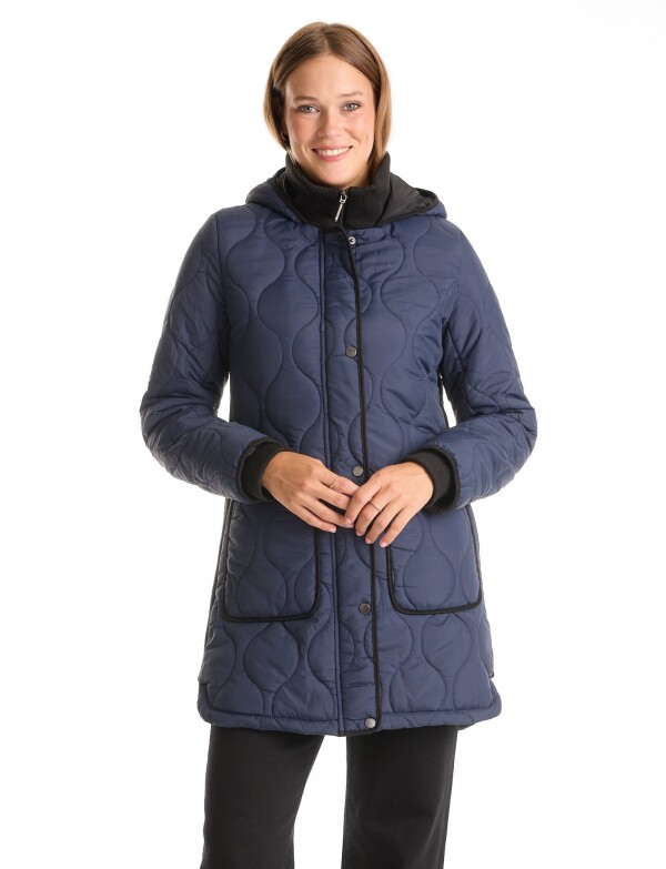 Campera Capitoneada AZUL