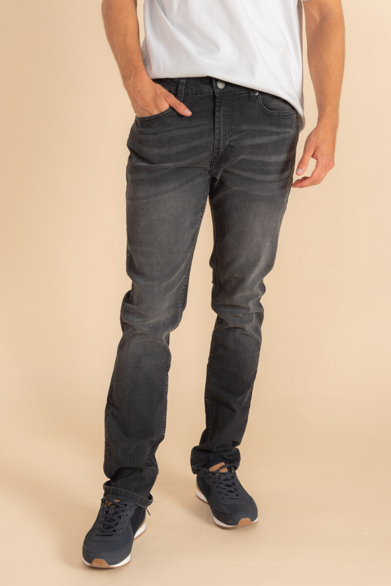 Pantalón de Jean Slim Gris