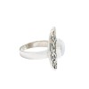 Anillo Calado-Plata 925-Piedra Luna-AN3093 conpiedra