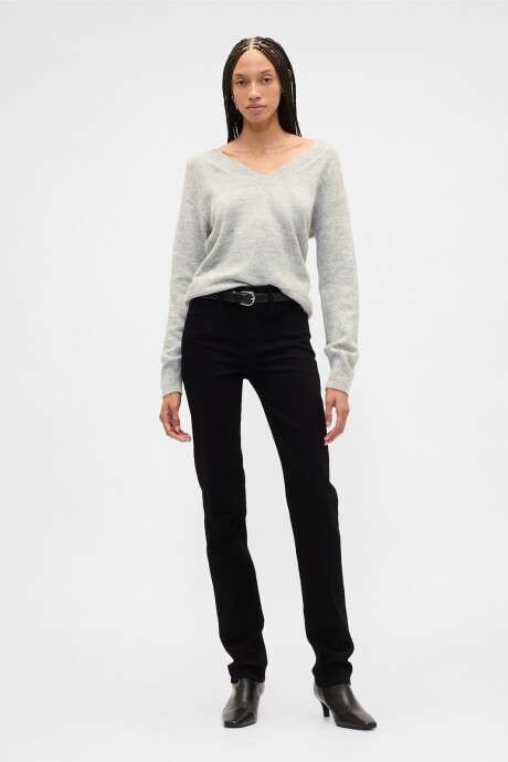 Jean Classic Straight Mujer Black 013