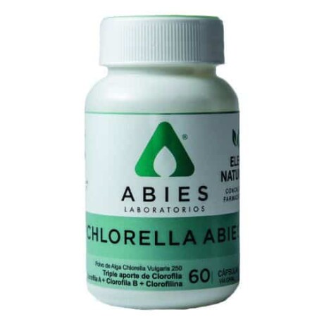 Chlorella Abies 250mg 60 Cápsulas Chlorella Abies 250mg 60 Cápsulas