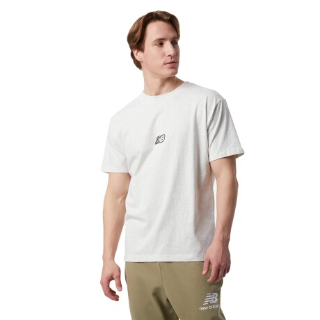 Remera de hombre New Balance - MT23514SAH WHITE