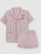 Pijama Oxford Rosa