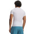 UA HG Elite Comp SS-GRN WHT-100