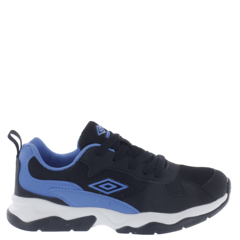 Championes Infantiles Umbro Orbit Negro - Azul Real