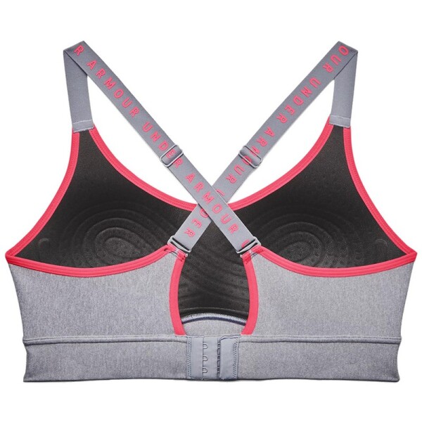 Top Under Armour Mid Cover HeatGear® Gris