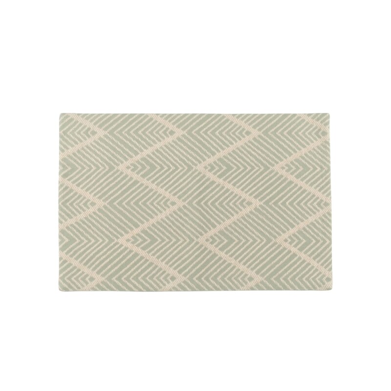 INDIVIDUAL RECT VERDE COMB 33X45CM Unica