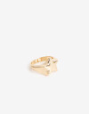 Anillos Medianos y Grandes Metal Anillos Grandes New Indie - Dorado