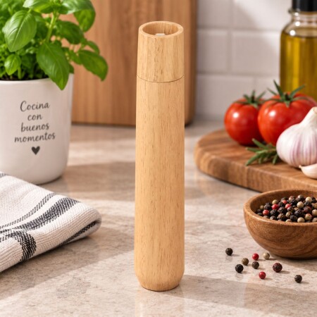 Molinillo para Sal y Pimienta de Madera Tramontina 19,7cm Molinillo para Sal y Pimienta de Madera Tramontina 19,7cm