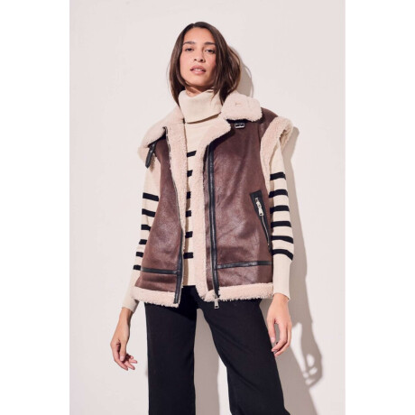 Chaleco Gamulan Marron