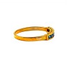 Anillo Sin Fin-Oro Bajo-Piedra Zafiro-AN8117 conpiedra