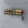 Estante de acero para cocina y baño 40cm Estante de acero para cocina y baño 40cm
