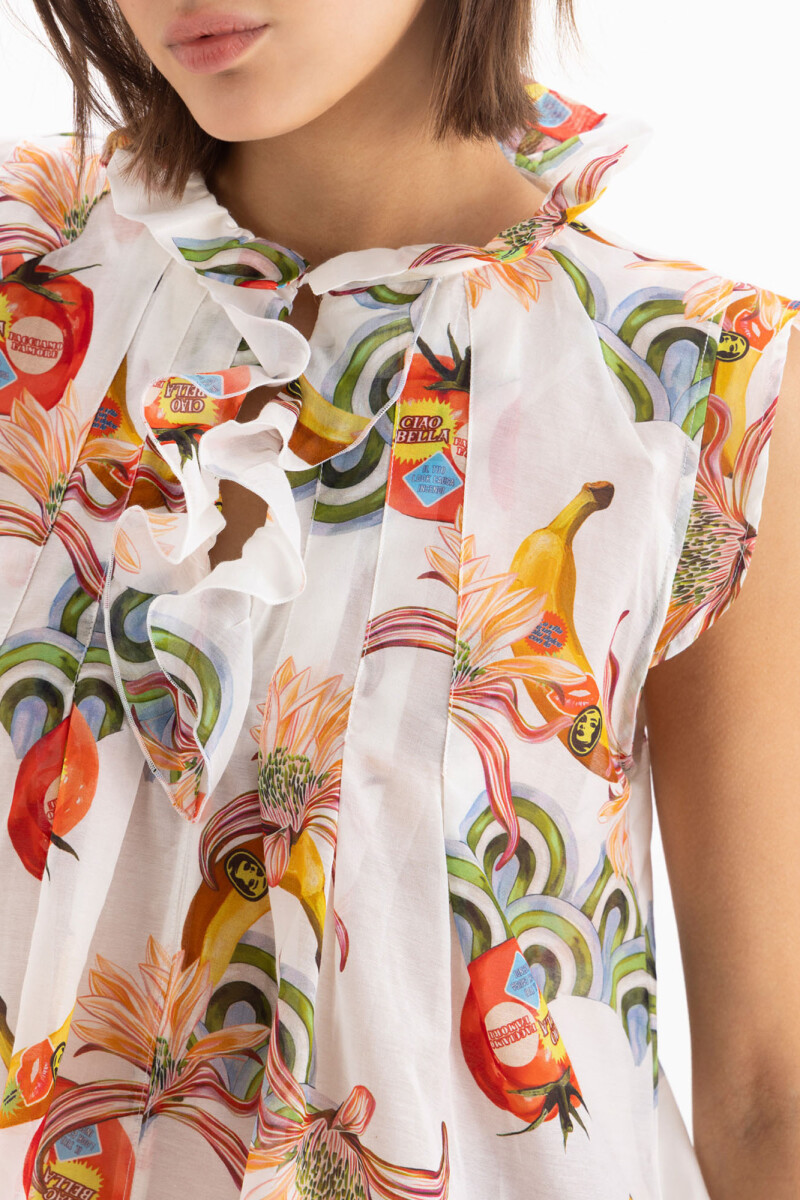 BLUSA POP Multicolor