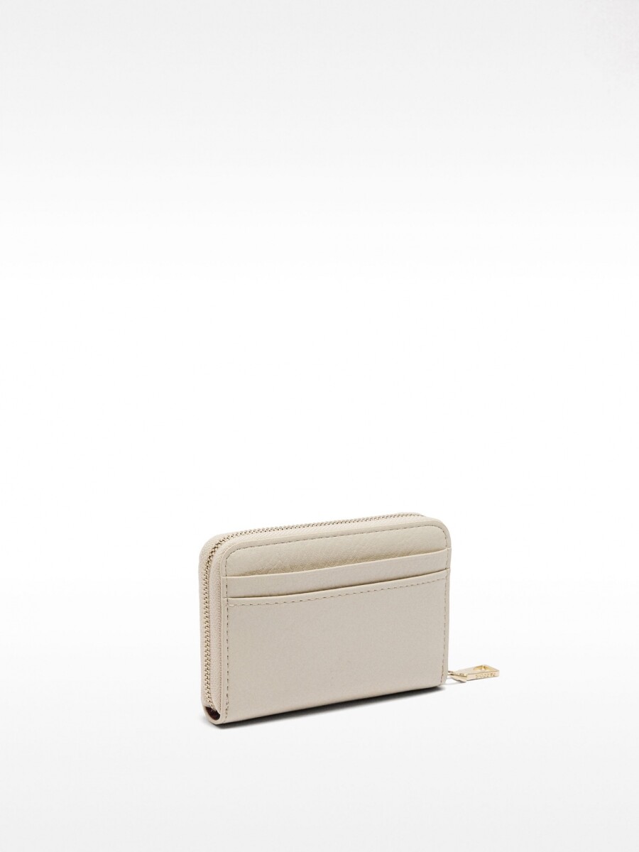 Cartera Básica Con Textura crudo