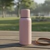 Termo Bala en acero inox de 1 lt Rosado