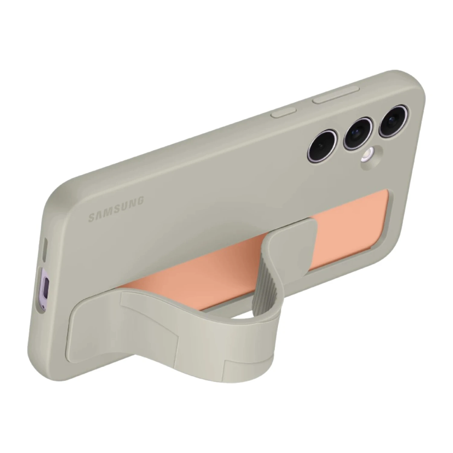 Funda Samsung Standing Grip Case con Correa y Soporte para Galaxy A55 5G