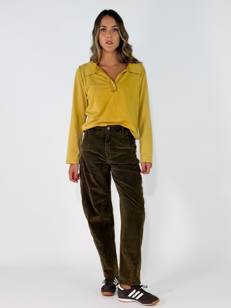 PANTALON ZOE - VERDE ANTIK 
