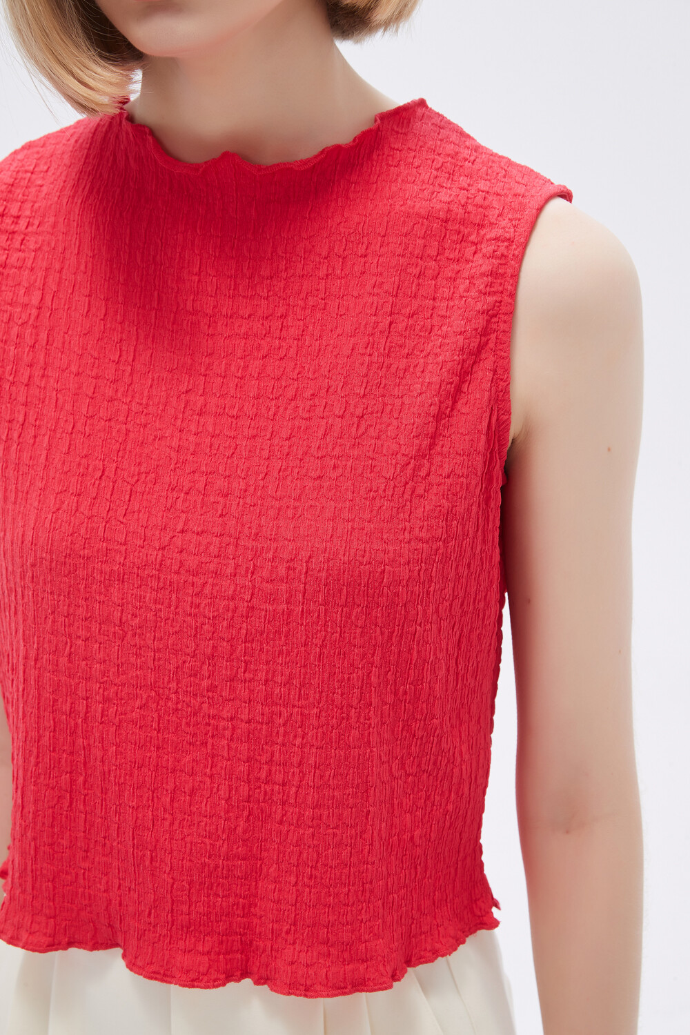 Musculosa Indig Rojo Coral