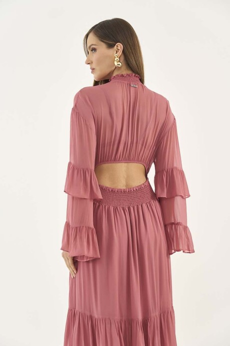 Vestido Moramay Rosa viejo