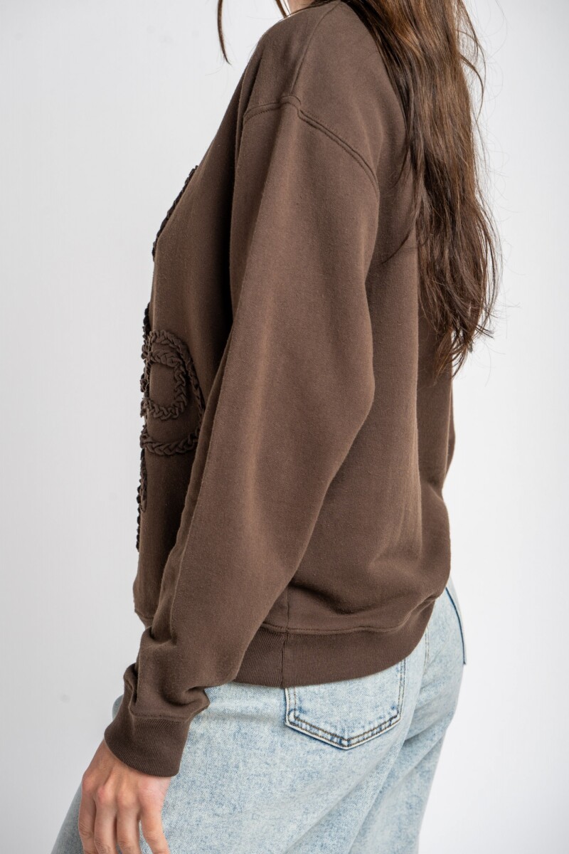 Sweater Moño Marron