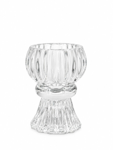 CANDELABRO VIDRIO TRANSPARENTEGenérico
