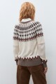 Cardigan Bariloche beige melange