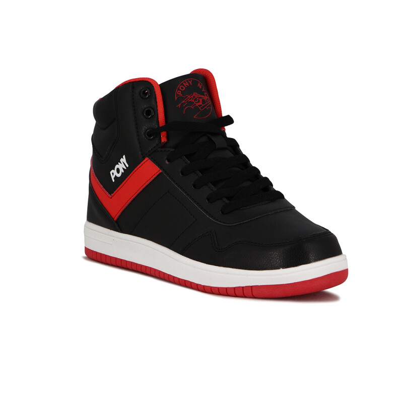 Pony Lifestyle City Wings Men - Negro/Rojo Negro-Rojo