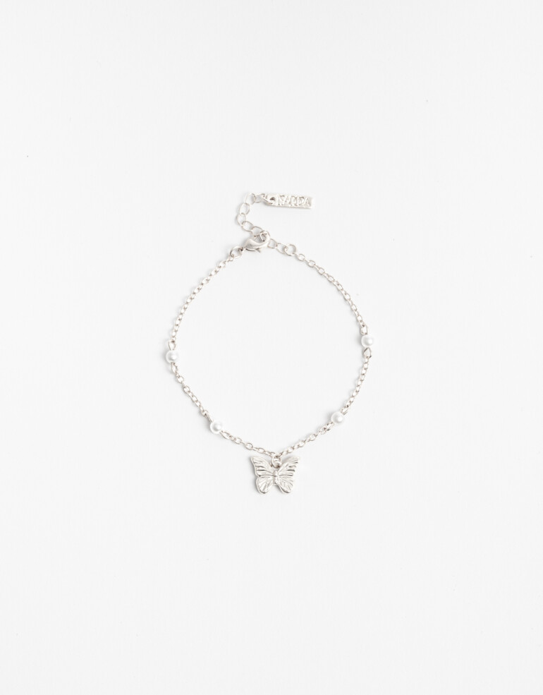 Pulseras Flexibles Metal Pulseras - Plateado