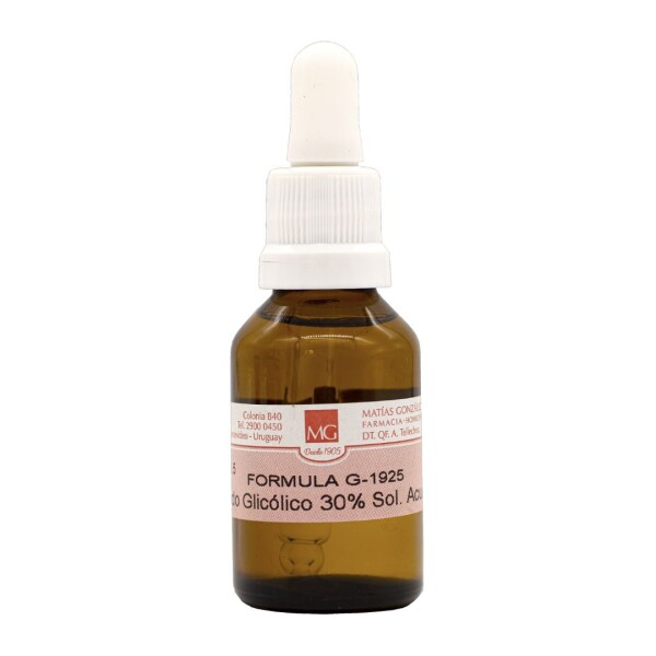Ácido Glicólico 30% solución 30cc Ácido Glicólico 30% solución 30cc