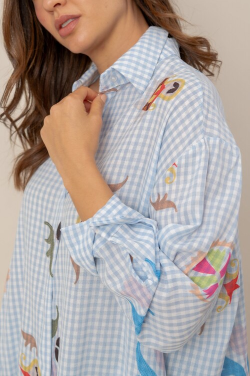 Camisa Flowers Camisa Flowers